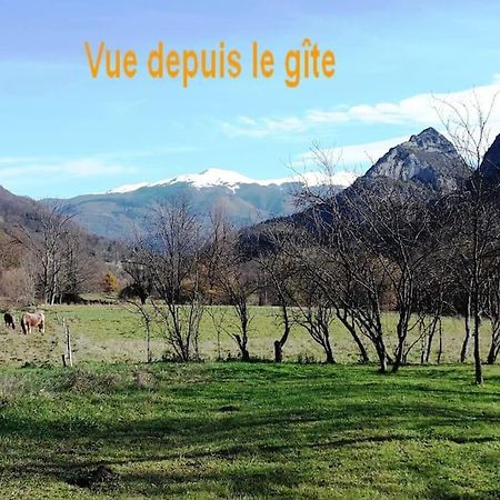Grange En Pierres. Grand Jardin Et Belle Vue Villa Saurat Dış mekan fotoğraf