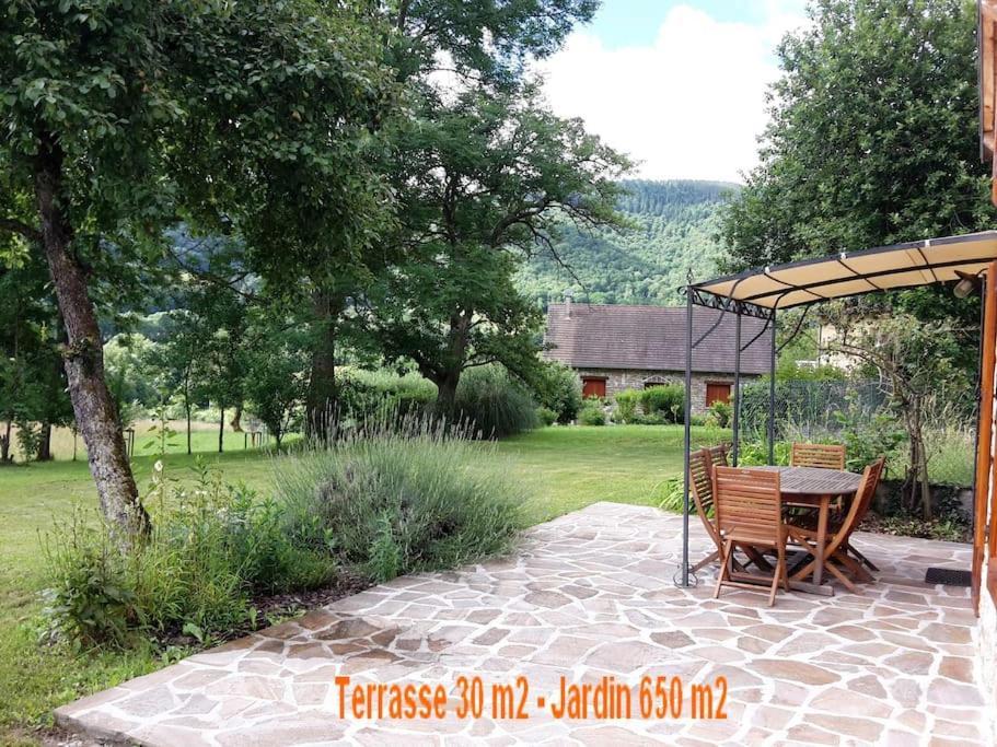 Grange En Pierres. Grand Jardin Et Belle Vue Villa Saurat Dış mekan fotoğraf